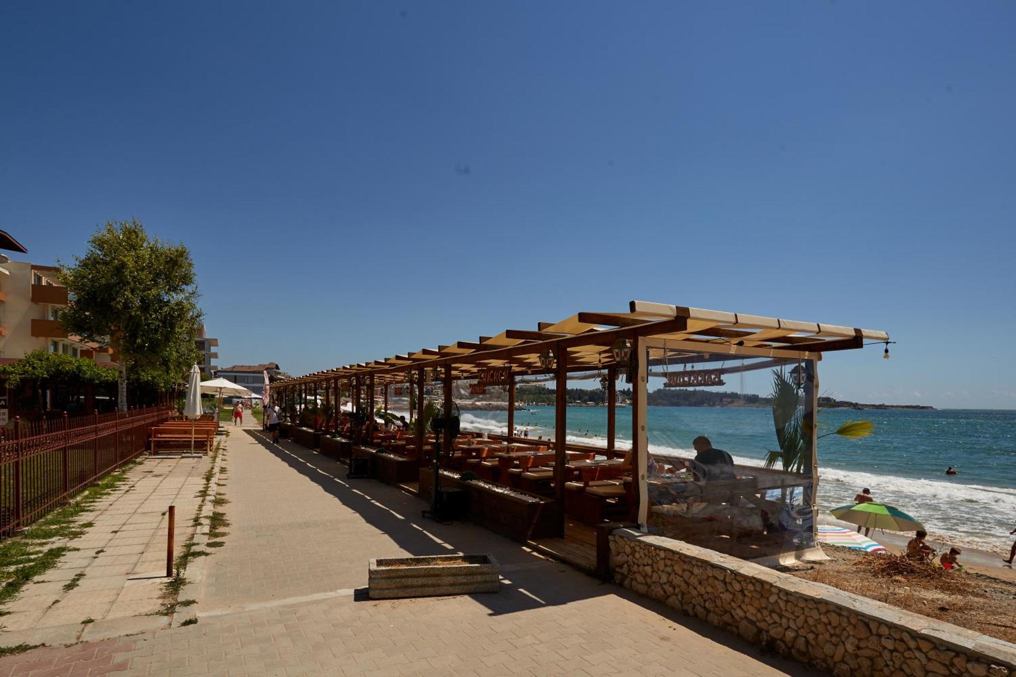 Luxury First Line Apartment With Pool By The Sea Nesebar Luaran gambar