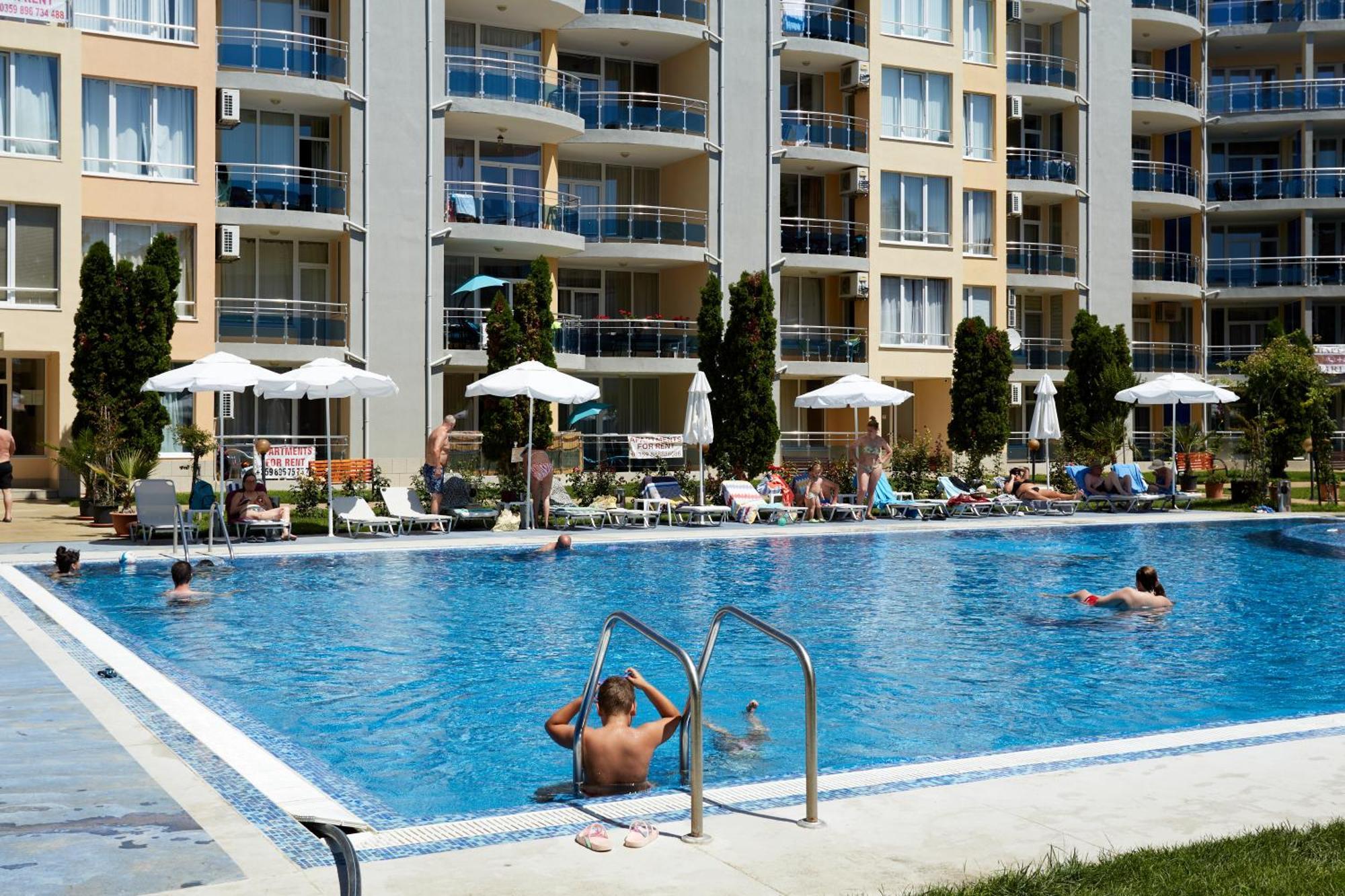 Luxury First Line Apartment With Pool By The Sea Nesebar Luaran gambar